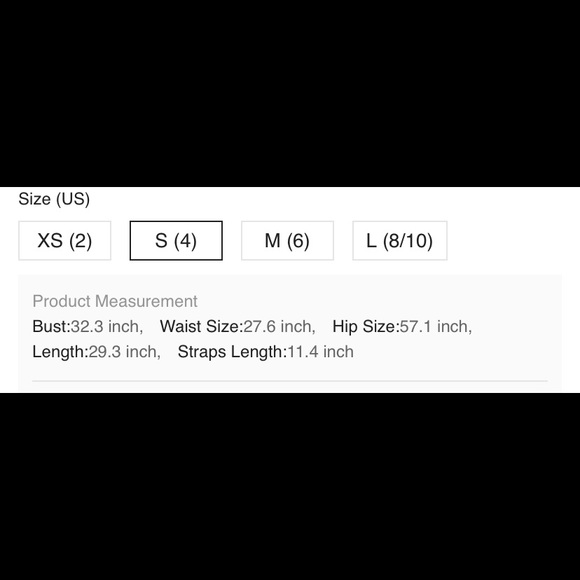 NWT Black Romper. Size small (4) - Picture 7 of 7